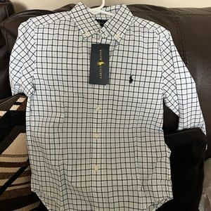 NEW Little boys size 6 Polo Ralph Lauren Button down